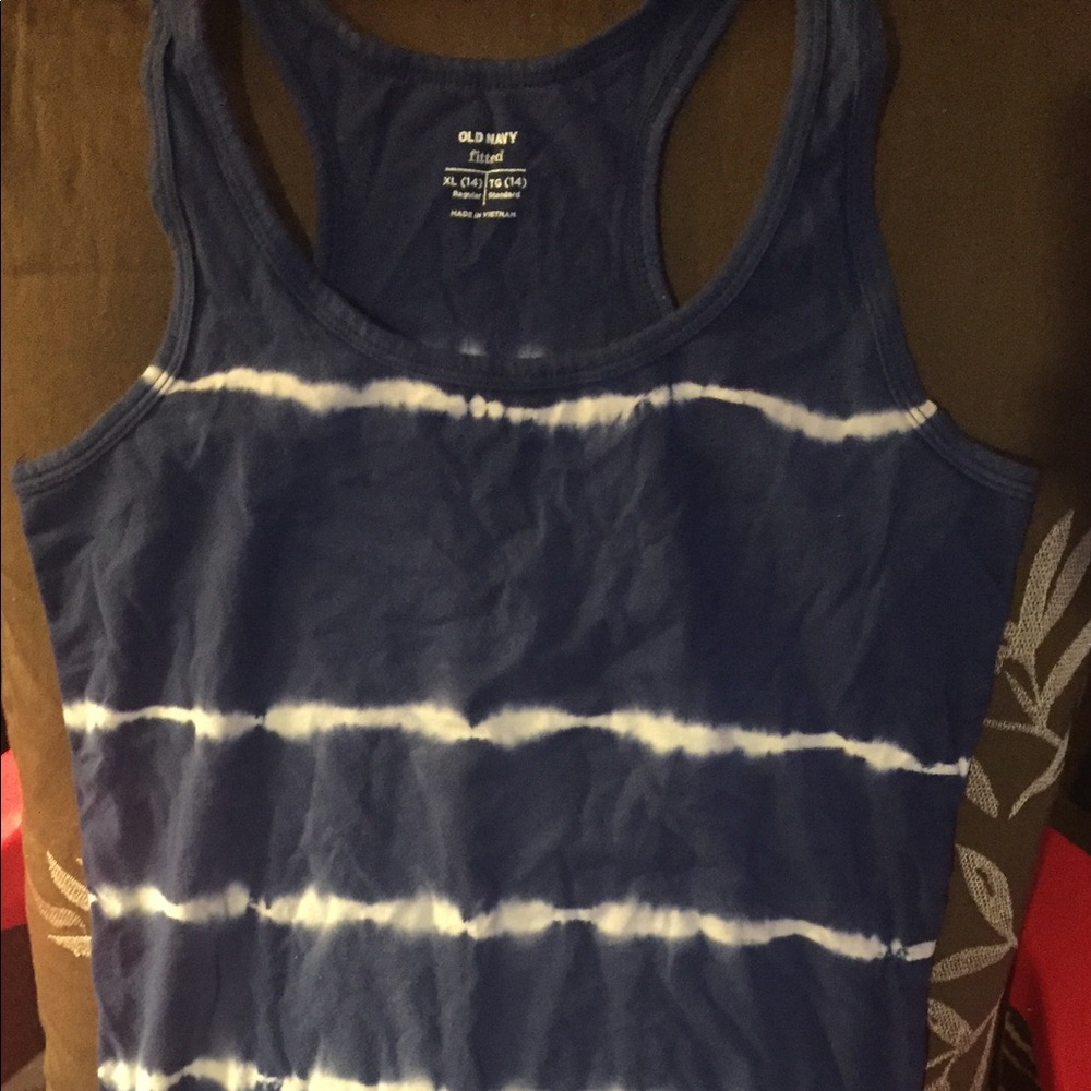 OLD NAVY- tie dye tank (XL-14/16)